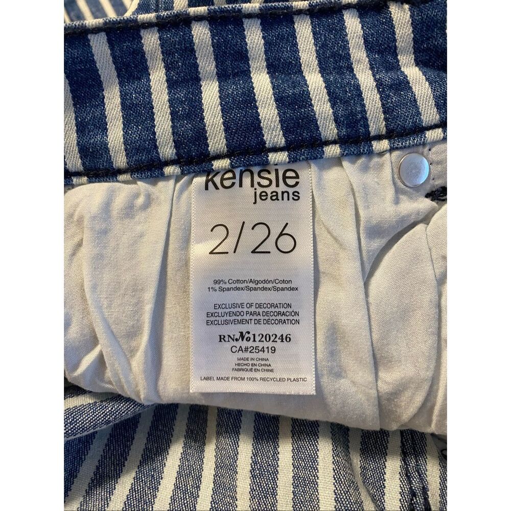 Kensie The Allie high-rise slim straight vintage luxe size 26 - Picture 12 of 15